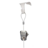 Stas Zipper Bildkrok, vit tavellistkrok och Perlonlina - för tavelhängning på träskena - Galleriskena
 - Galleriskena