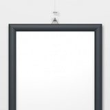 Bildkrok Smart H10 klämkrok för tavelhängning på perlonlina - Galleriskena