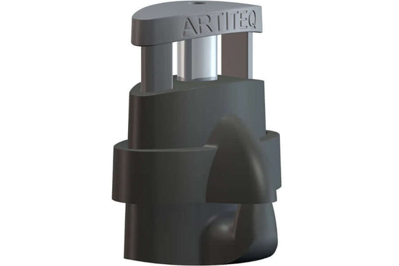 Bildkrok Micro Grip spärr för säker tavelhängning - galleriskena