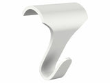 tavellistkrok vit för träskena 10 pack. Stas tavellistkrok till träskena för tavelhängning. Tavellist krok - Galleriskena