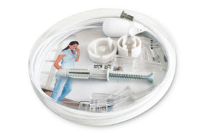 Piicture Mouse with Twister cord, white and clips