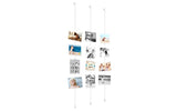 Twister vit plastad vajer med mus, picture mouse solo set