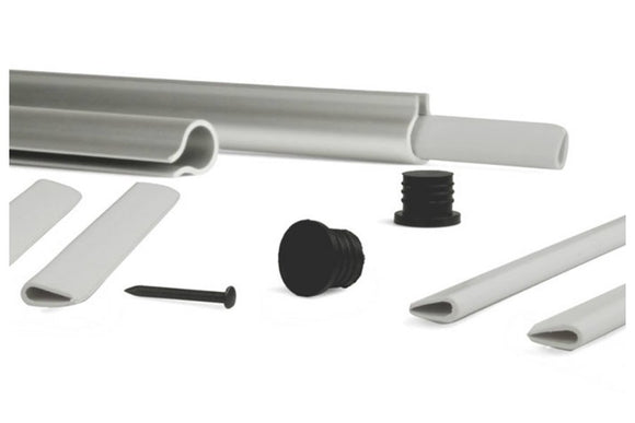 Affischhängare eller Posterhanger i aluminium - Galleriskena