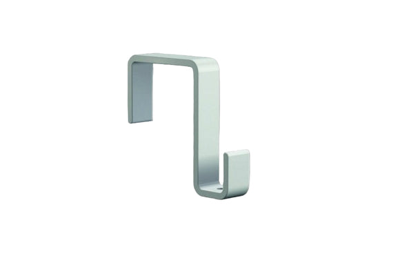 Artiteq Panelkrok vit, krok för skiljevägg. Stas krok för skiljevägg - galleriskena