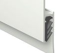 Info rail 100cm, vit & svart